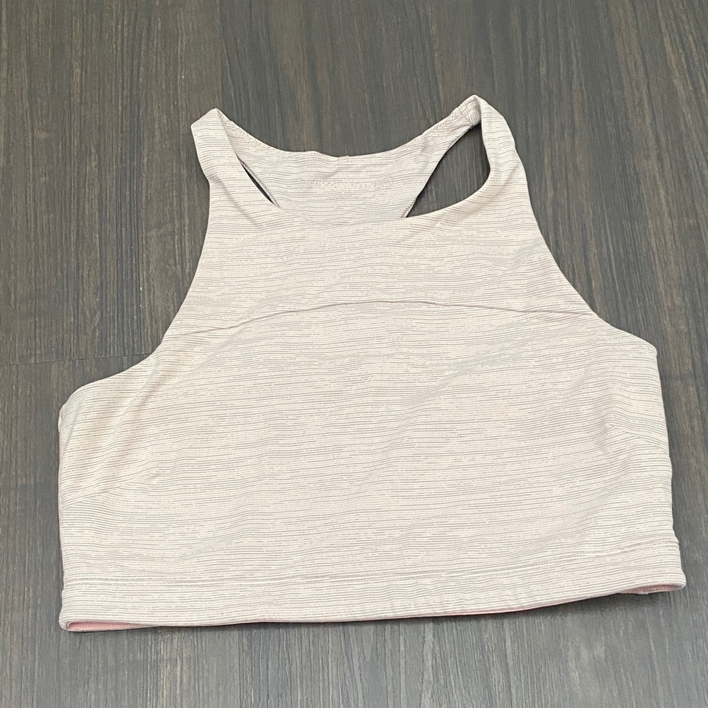 Outdoor Voices Cream Crop Top